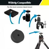 2-Compatible-with-Tripod-RAM-Ball-Mount-and-14-20-Threaded-Mounts_